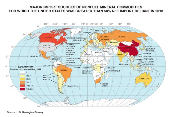 Une carte du monde