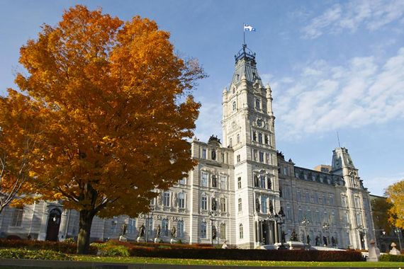 L'Assemblée nationale à Québec