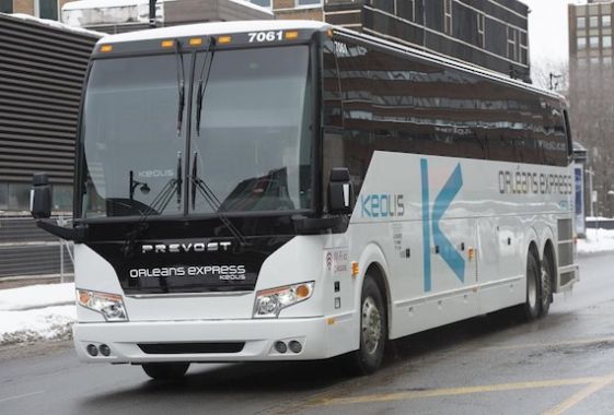 Un autobus Keolis