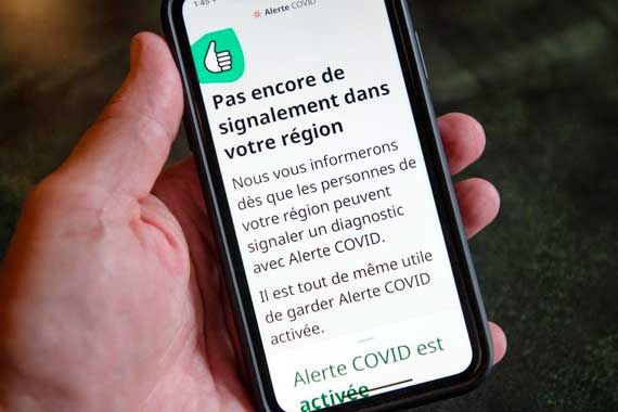 L'application de COVID-19 du Canada