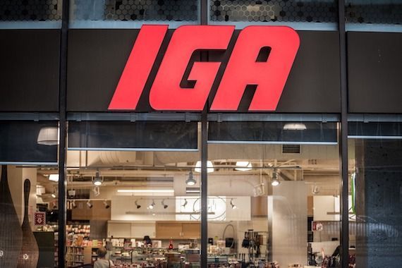 Une épicerie IGA