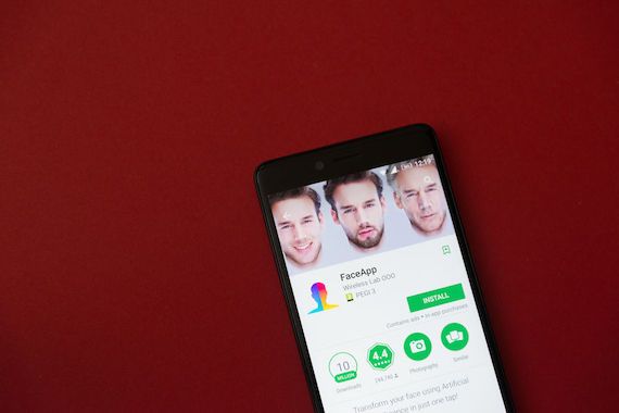 L'application de Faceapp