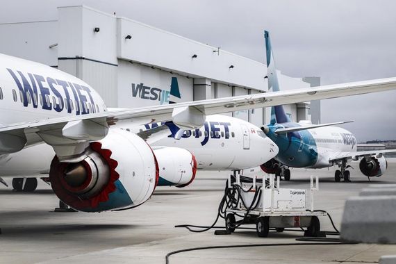 Des Boeing 737 Max de WestJet