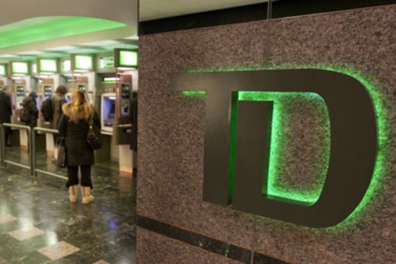 Une succursale de la Banque TD.