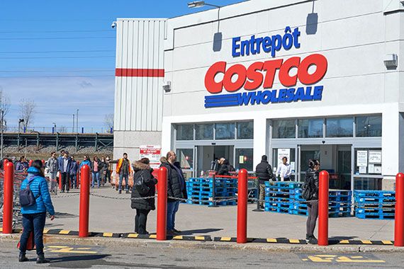 Un magasin Costco