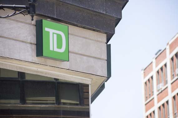 Le logo de TD