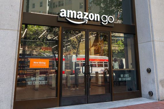 Une épicerie Amazon Go