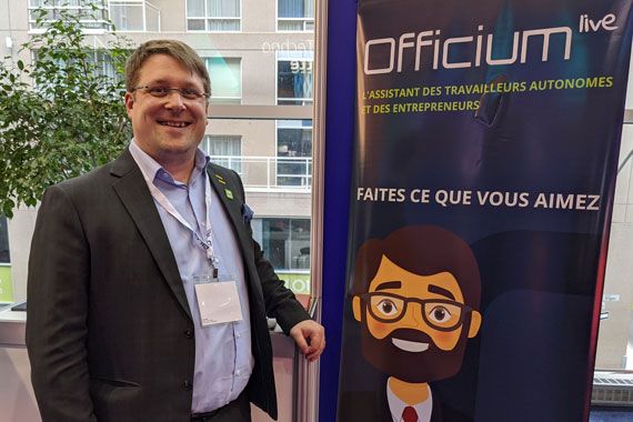 Bruno-Pierre Privé, fondateur d'Officium Live