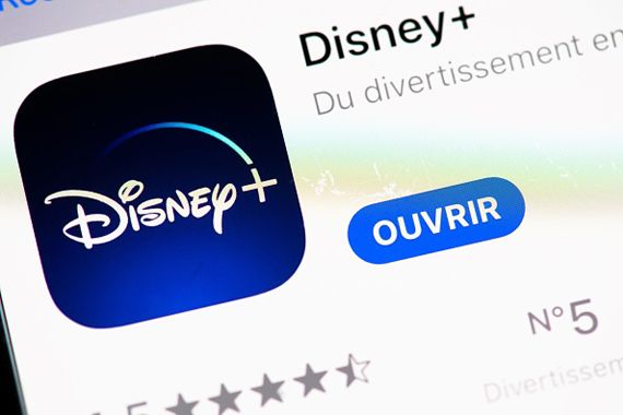 Le logo de Disney+