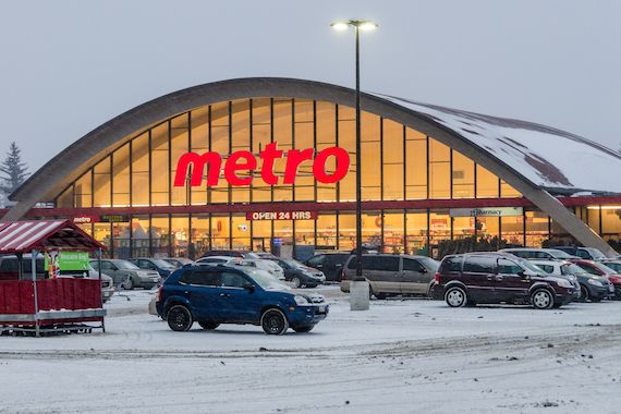 Une épicerie Metro