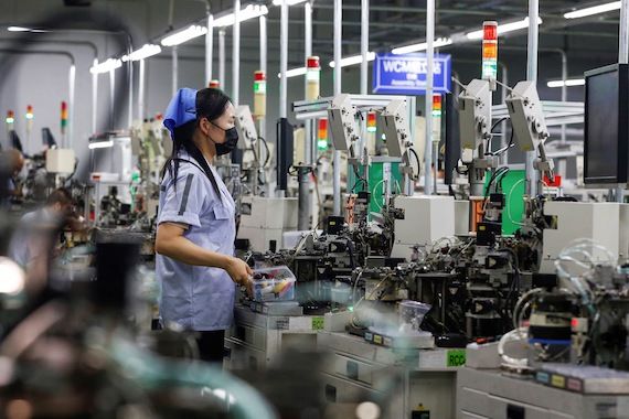 Une usine en Chine