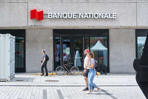 Une succursale de la Banque Nationale