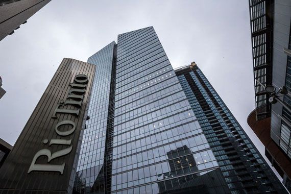 Le bâtiment de Rio Tinto à Montréal