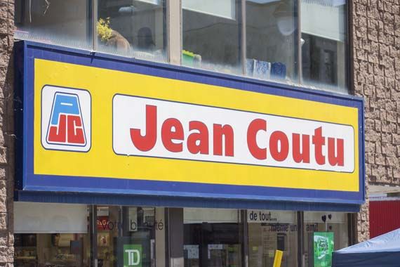 L'enseigne de Jean Coutu