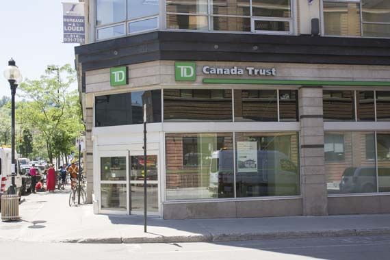 Une succursale de la Banque TD