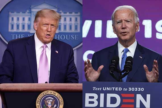 Donald Trump et Joe Biden