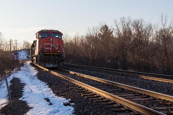 Un train du CN