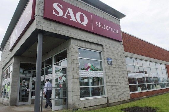 Une succursale de la SAQ