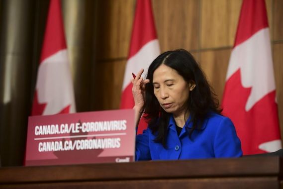 L'administratrice en chef de la santé publique du Canada, Theresa Tam