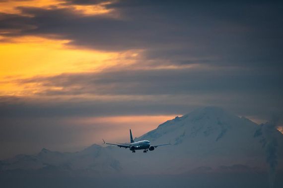 Un avion de WestJet