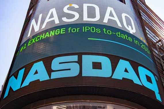 L'édifice du Nasdaq.