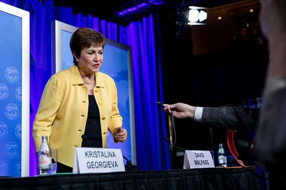 La directrice générale du FMI Kristalina Georgieva