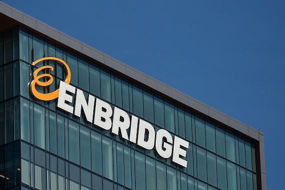 Un édifice d'Enbridge