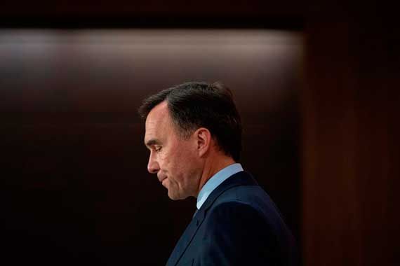 L'ex-ministre fédéral des finances du Canada, Bill Morneau. (Photo: La Presse Canadienne)