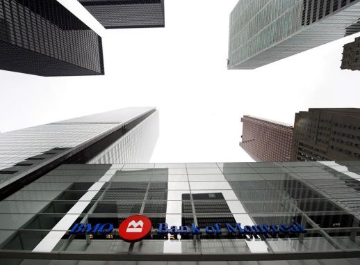 Un édifice de la Banque de Montréal