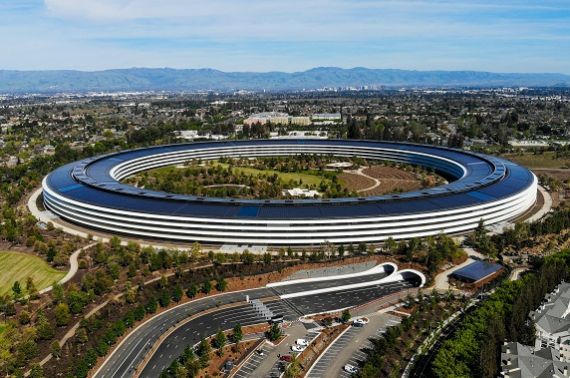 Les bureaux d'Apple