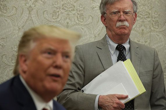 Donald Trump et John Bolton