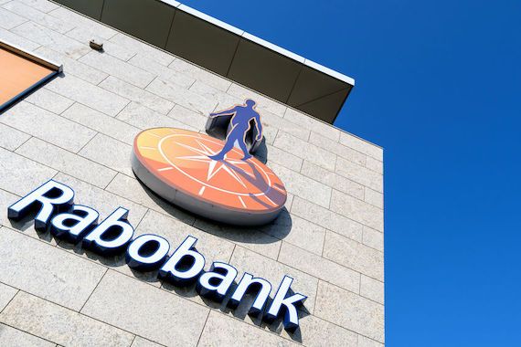 Le bâtiment d'un établissement de Rabobank