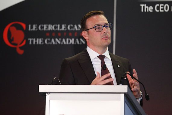 Le président et chef de la direction de Desjardins, Guy Cormier.