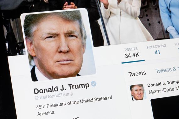 Le compte Twitter de Donald Trump