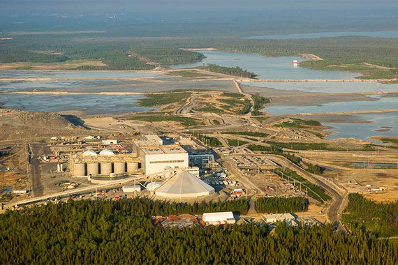 La mine Canadian Malartic, d'Osisko