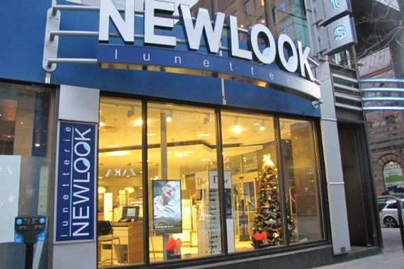 La devanture d'une boutique de New Look