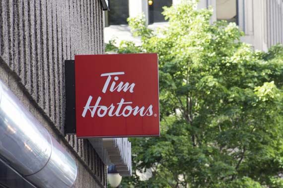 Le logo de Tim Hortons