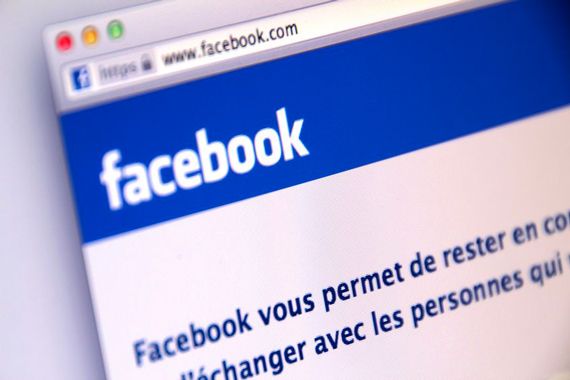 Le site web de Facebook