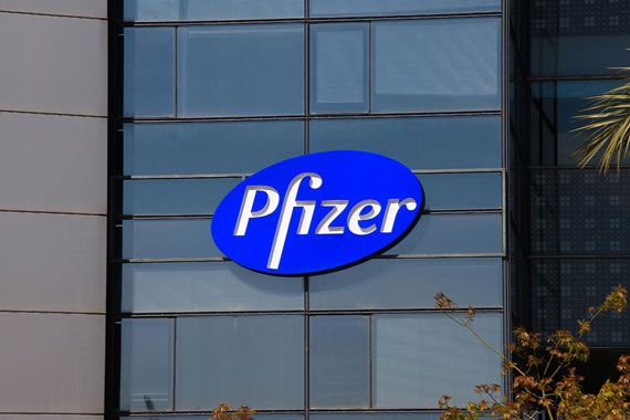 Le logo de Pfizer