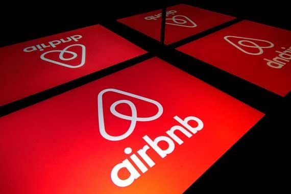 Le logo d'Airbnb