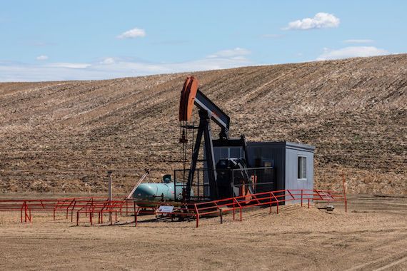 Pompe à pétrole Alberta 