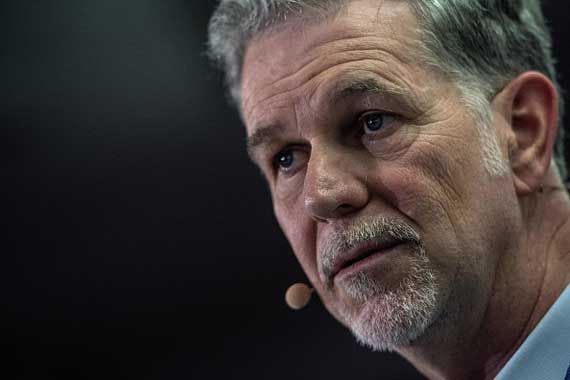 Le PDG de Netflix, Reed Hastings