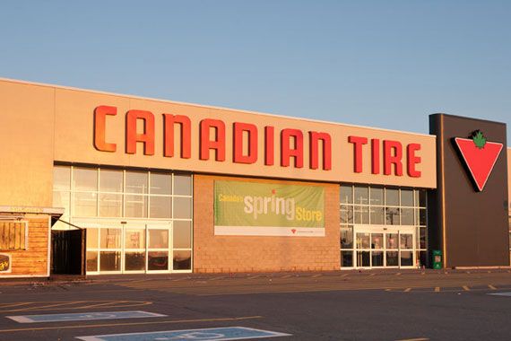 Un magasin Canadian Tire