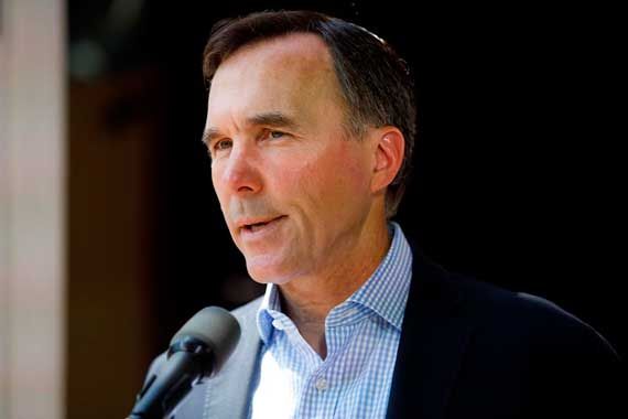 Le ministre des Finances du Canada, Bill Morneau