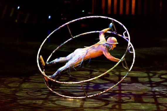 Un artiste de cirque