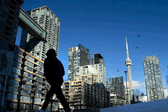 Le centre-ville de Toronto