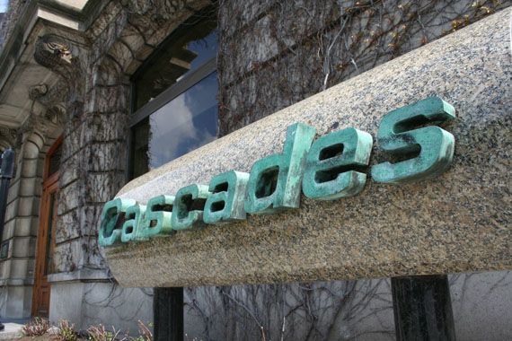 Le logo de Cascades