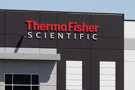 Un bureau de Thermo Fisher