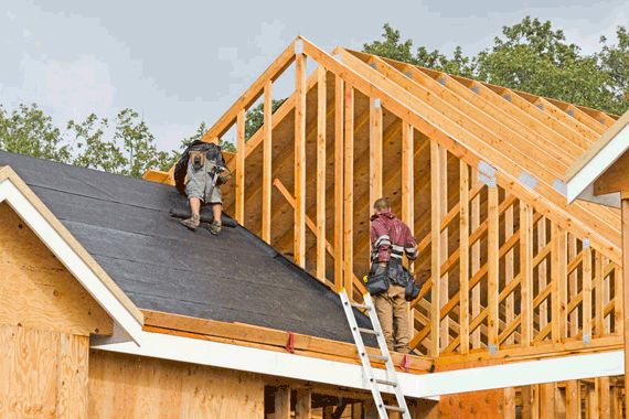 Un chantier résidentiel