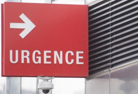 L'enseigne «Urgence» d'un hôpital